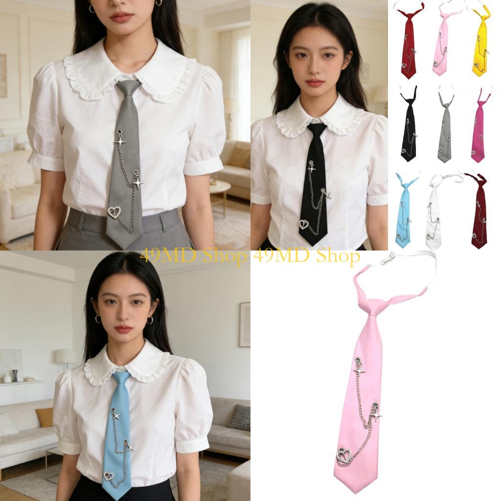 Bow Tie Pre Tied - Cravate Punk pré-nouée 49MD, cravate d'école