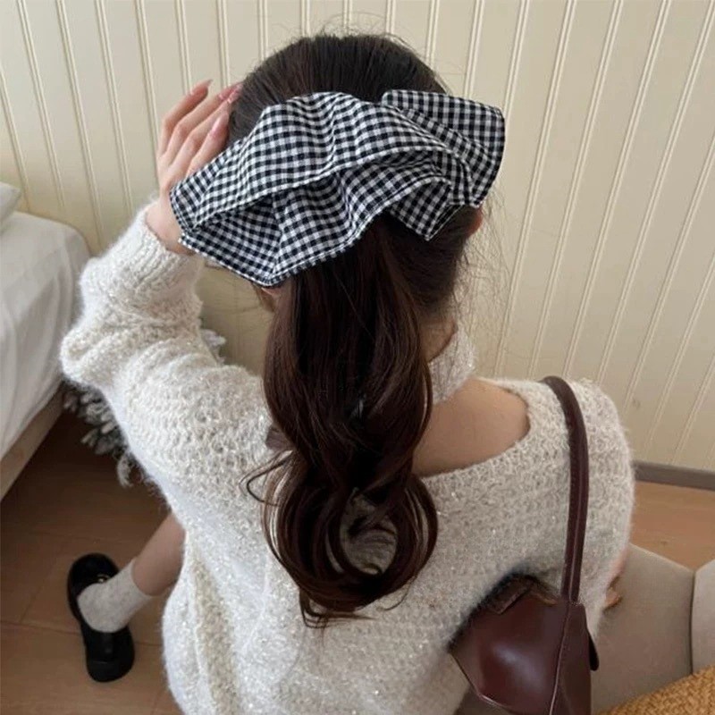 Attaches de cheveux à carreaux - Silk Tie Striped avis et prix
