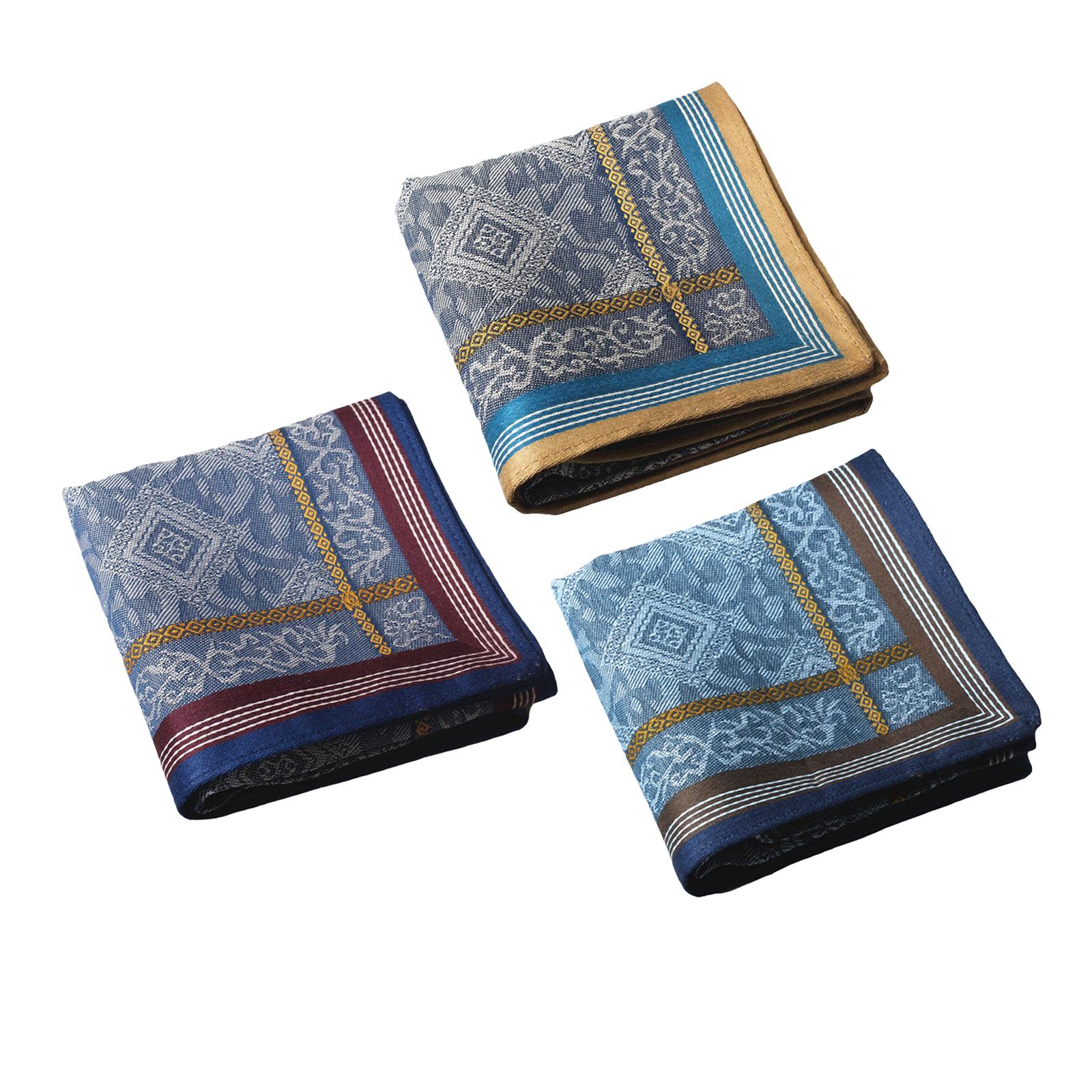3x mouchoirs de poche pour hom - Handkerchief Cotton Men avis et prix