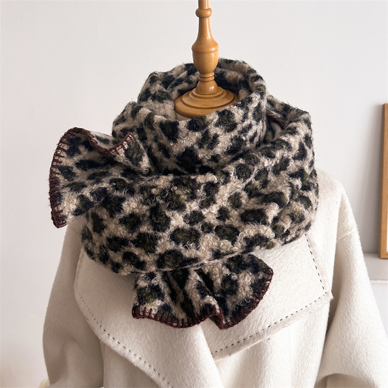 Écharpe Léopard Automne Hiver  - Pashmina Wrap Large avis et prix