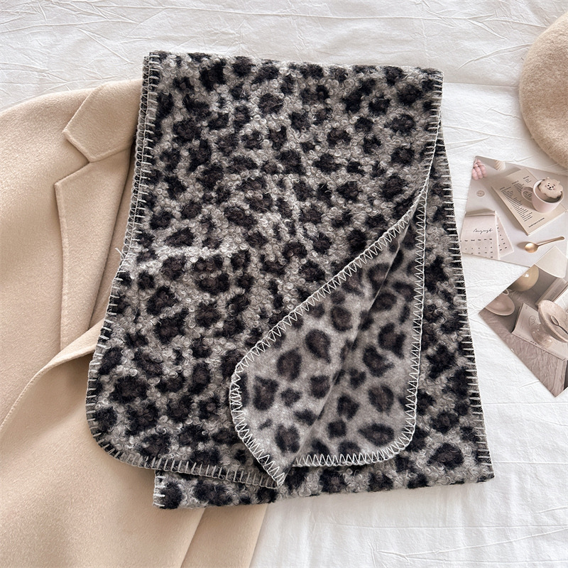 Écharpe Léopard Automne Hiver  - Pashmina Wrap Large avis et prix