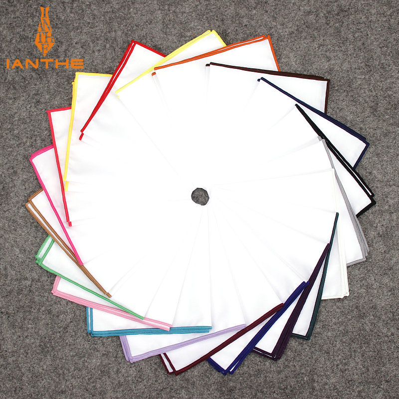 Mouchoir de poche en coton bla - Handkerchief Cotton Men avis et prix