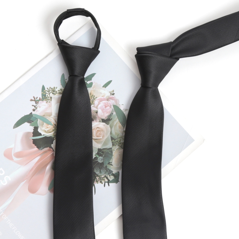 Couleurs noires fermeture écla - Skinny Tie Men avis et prix