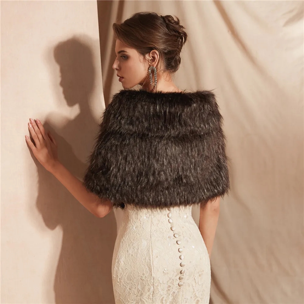 Enveloppement de mariée élégan - Stole Wedding Shawl avis et prix