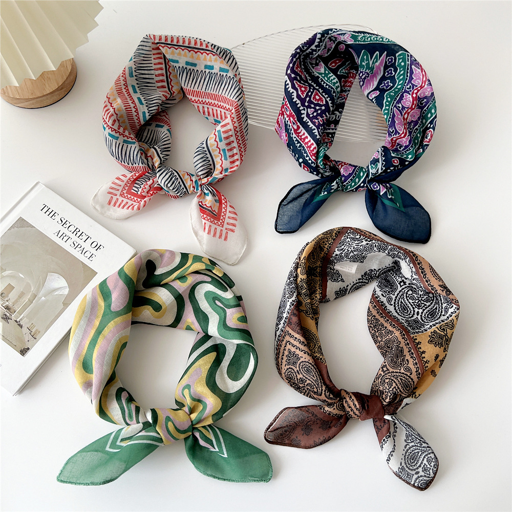 Mode coton écharpe femmes impr - Bandana Cotton avis et prix