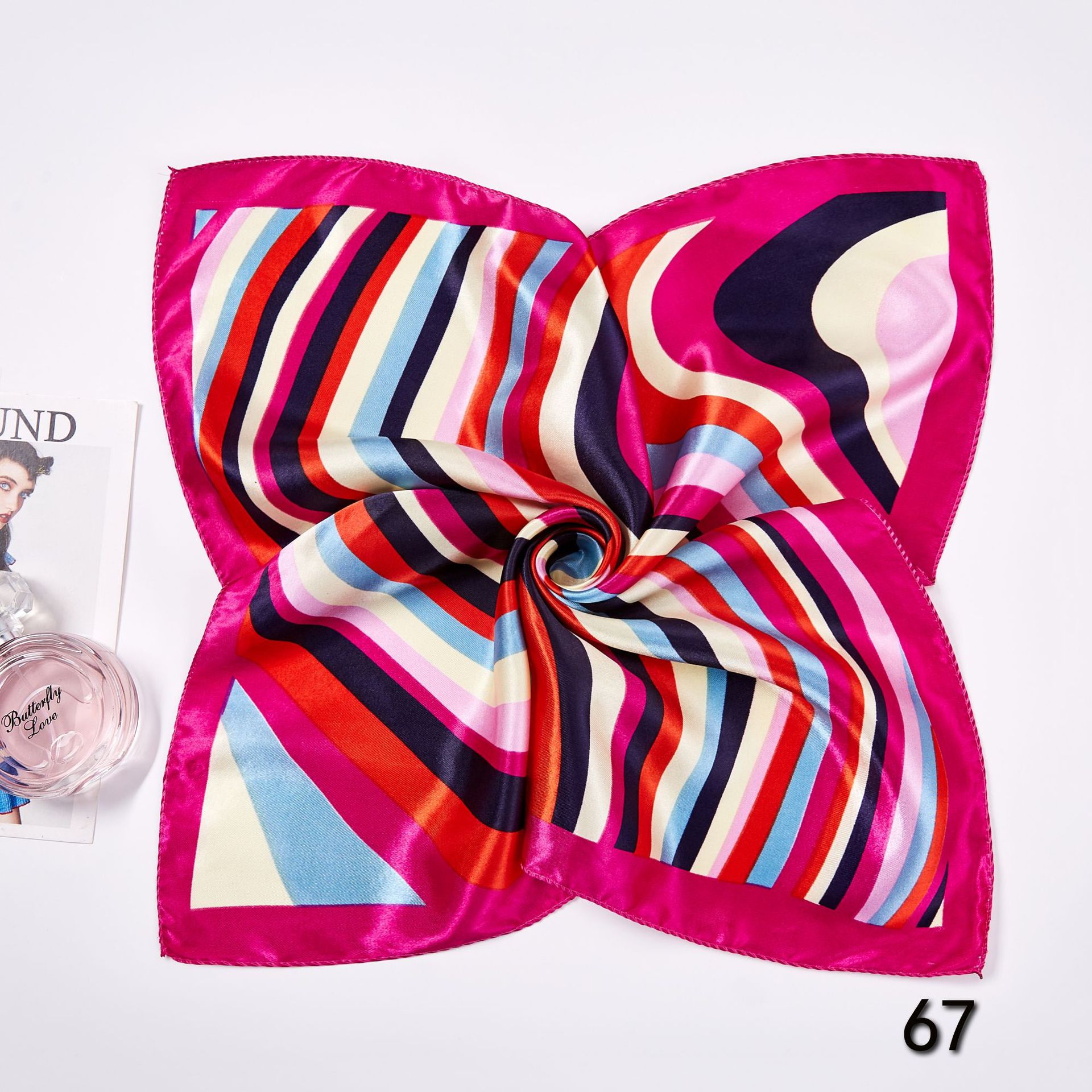 Écharpe carrée imprimée pour f - Face Scarf Mask avis et prix
