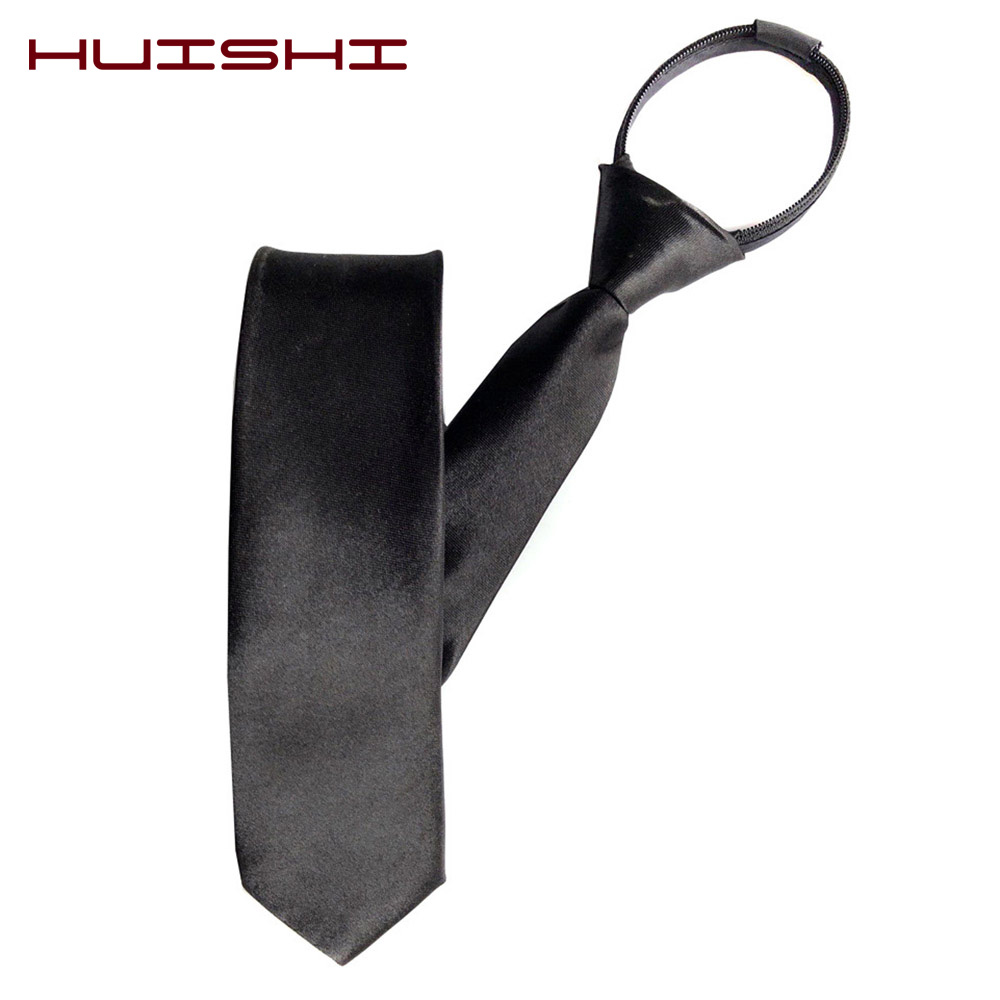 HUISHI pré-attaché fermeture é - Skinny Tie Men avis et prix