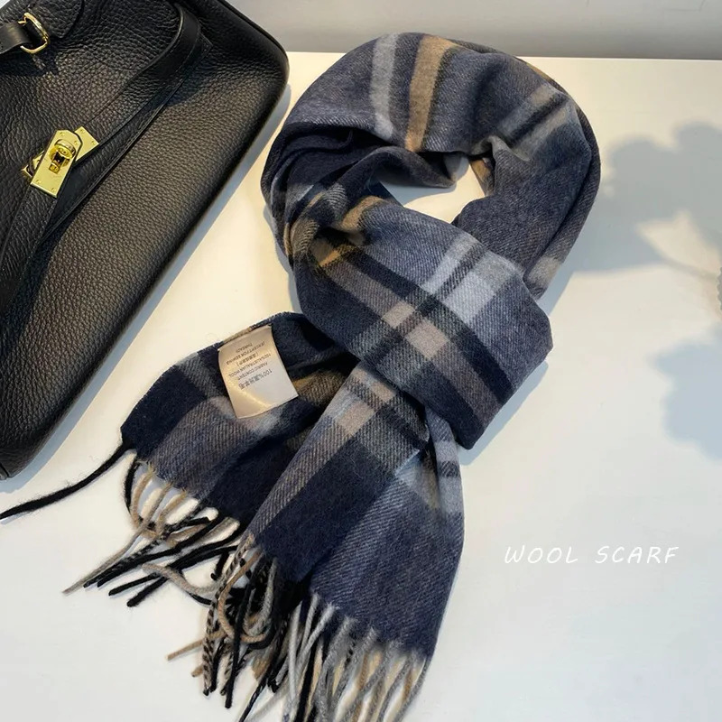 Haute qualité 100% laine échar - Muffler Men Wool avis et prix
