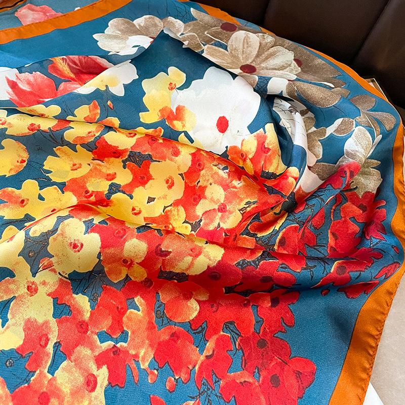 70x70 cm foulard en soie carré - Scarf Silk Square avis et prix