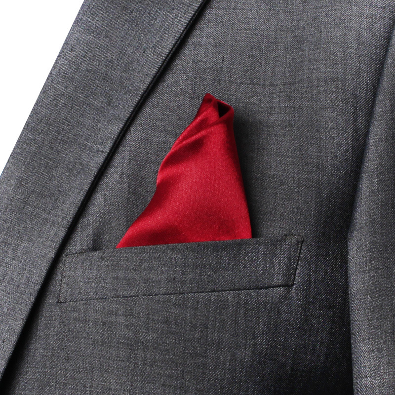 Mouchoir en Satin pour hommes, - Pocket Square Set avis et prix