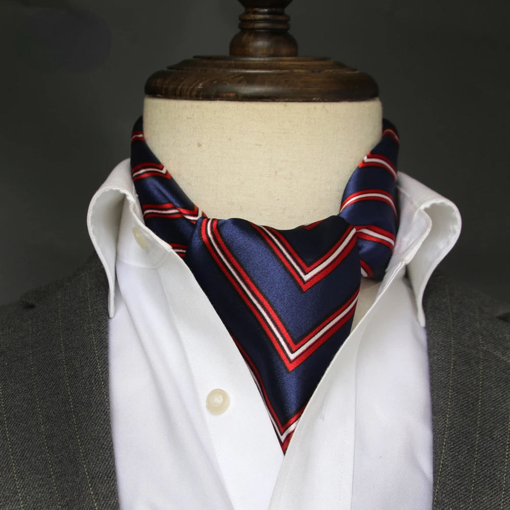 Foulard en soie britannique po - Ascot Neck Scarf avis et prix