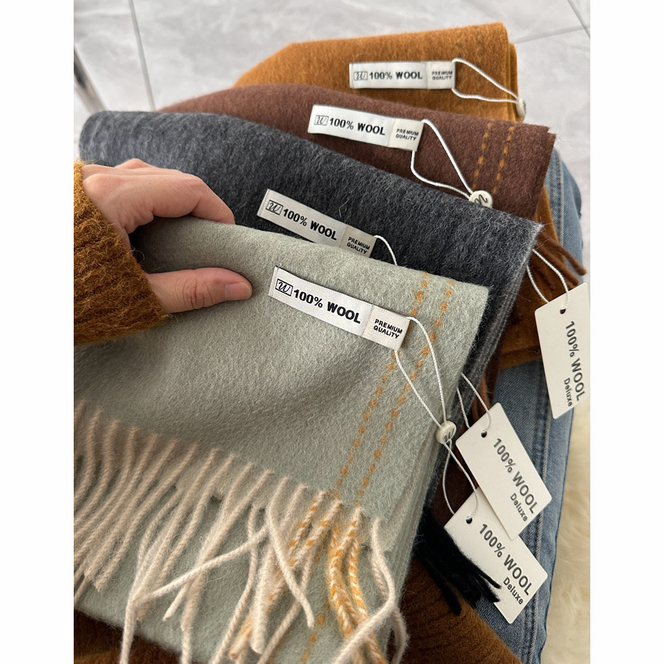 Élégant bonne qualité 100% lai - Muffler Men Wool avis et prix