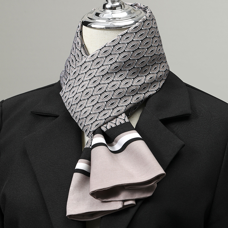Écharpe pour hommes Imitation  - Ascot Neck Scarf avis et prix