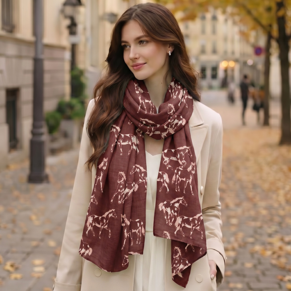 Écharpe Femme en Coton, Foular - Pashmina Wrap Large avis et prix