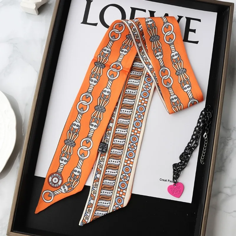 Mode maigre Foulard en soie po - Ascot Neck Scarf avis et prix
