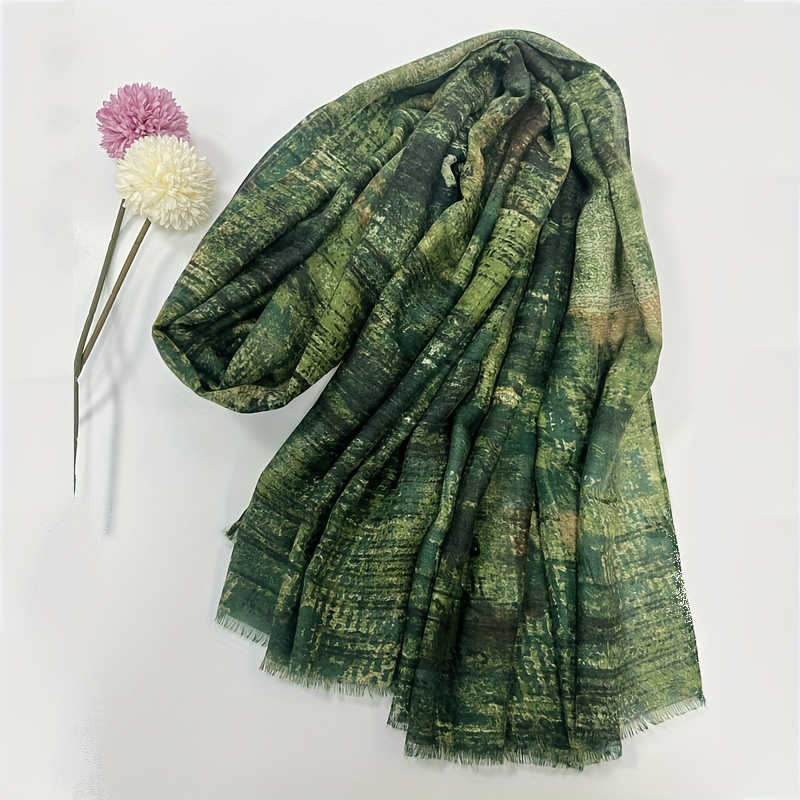 Châle en Coton Rétro pour Femm - Pashmina Wrap Large avis et prix