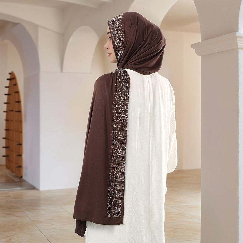 Hijab en jersey de coton scint - Bandana Cotton avis et prix