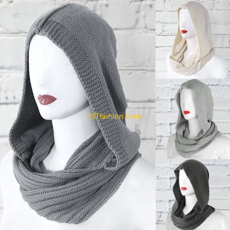 Y5GC – capuche tricotée pour é - Infinity Scarf Knit avis et prix