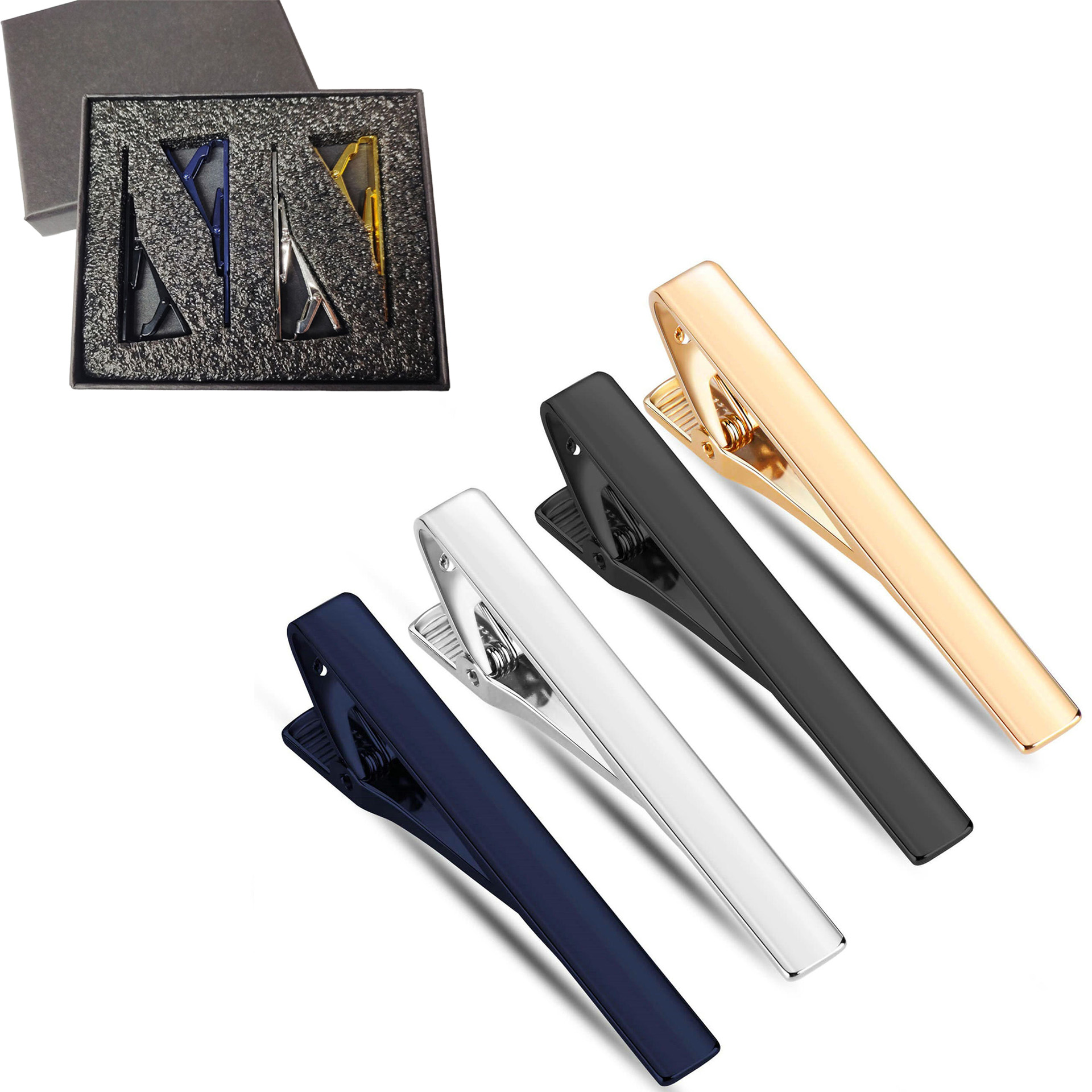 Attaches-cravates en métal (1/ - Tie Bar Set Gift avis et prix