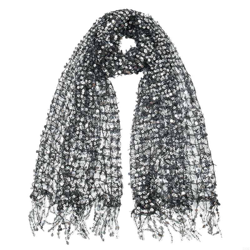Y3NE – châle mariage à paillet - Stole Wedding Shawl avis et prix
